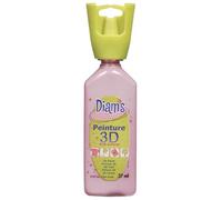 DIAM'S Peinture 3D Tous Supports, Vieux Rose nacré, 37 ml