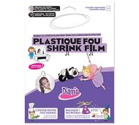 DIAM'S Plastique Fou - 5 feuilles imprimables blanches format A4