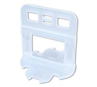 DIAMWOOD - 250 Croisillons Autonivelants 2 mm - Pour Carreaux 2 à 12,5 mm - Pose Facile, Nivellement Rapide et Précis - Idéal Carrelage Grands Formats