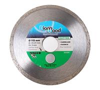 DIAMWOOD - Disque Diamant Carrelage et Faïence pour Meuleuse | Lame Diamantée à Tronçonner | Découpe Parfaite et Professionnelle | Diamètre 115 mm | Alésage 22,23 mm | Hauteur Jante 5 mm | CUTTER