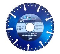 DIAMWOOD EXPERT EN EQUIPEMENT - Disque diamant multiusage 125 x Al. 22,23 x ép. 1,4 mm x Ht. 5 mm tout type de matériaux - PYRHANA