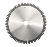 DIAMWOOD - Lame De Scie Circulaire Carbure 255 mm x 30 mm x 80 Dents - Finition Précise Alu, Bois, Panneaux, PVC - Scie Sur Table Et Scie À Onglet