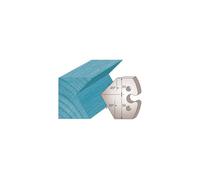 Diamwood Platinum - Jeu de 2 fers profilés Ht. 50 x 5,5 mm chanfrein 45 et 30° M272 pour porte-outils de toupie - Diamwood Platinum