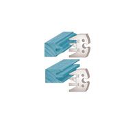 Diamwood Platinum - Jeu de 2 fers profilés Ht. 50 x 5,5 mm profil/contre-profil M232 pour porte-outils de toupie - Diamwood Platinum