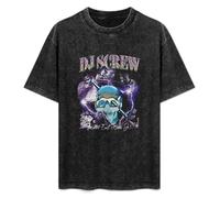 DIAN PIN KE DJ Screw Vintage 90's Inspired Rap Men's Women's Short Sleeve Soft Washed Cotton T-Shirt Size XXL