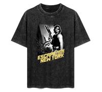 DIAN PIN KE John Carpenter's Escape from New York Movie Vintage Short Sleeve Men Women T-Shirts Washed Cotton Size 3XL