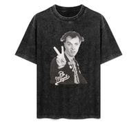 DIAN PIN KE Rick from The Young Ones As The People Poet Played by Rik Mayall Tribute Vintage Short Sleeve Men Women T-Shirts Washed Cotton Size M