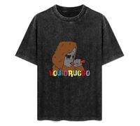 DIAN PIN KE Sassy You Druggo Sasquatch The Big LEZ Show Men's Women's Short Sleeve Soft Washed Cotton T-Shirt Size XL