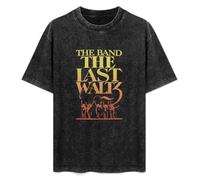 DIAN PIN KE The Band Last Waltz Concert Poster Vintage Streetwear T-Shirt Washed Unisex Tops Size S