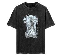 DIAN PIN KE Thy Art is Murder Evil Priest Men's Women's Short Sleeve Soft Washed Cotton T-Shirt Size 3XL