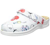 Dian Pisa Chaussures d'hôpital à imprimé - Blanc - blanc, 42 EU