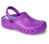 DIAN, Sabot médical EVA pour personnel soignant, avec traitement antibactérien, normé CE Violet 37 EU