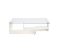 Diana D - Table d'appoint with glass plate