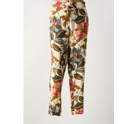 diana gallesi pantalons femme de couleur marron 46