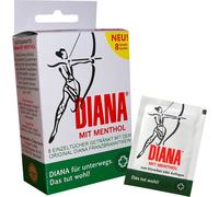 DIANA mit Menthol Lingettes Rafraîchissantes - 8 pièces