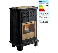 Diana P 12,7 kW poêle à granulés Silencieux | Mouvement fluide et continu, éliminant toute variation sonore.