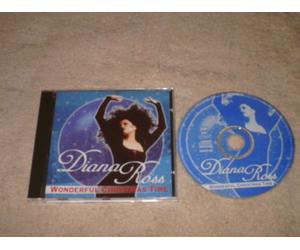 DIANA ROSS - DIANA ROSS. WONDERFUL CHRISTMAS TIME. RARE 14 TRACK DUTCH EMI IMPORT CD ALBUM