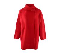 Diane Von Furstenberg - Double-Breasted Coat - Femme - Manteaux - Rouge - Taille: 40/42 FR