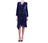 Diane Von Furstenberg - Élégante Robe Midi - Femme - Robes - Bleu - Taille: 36 FR