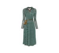 Diane Von Furstenberg - Robe portefeuille - Femme - Robes - Vert - Taille: 36 FR