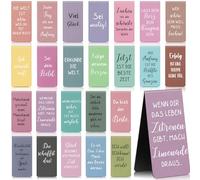 Dianelhall 24 Marque-Pages Magnétiques Inspirants Signets Magnétiques Marqueurs de Page Magnétiques Cadeau d'Adieu pour Étudiants Enseignants Anniversaires Remise des Diplômes École (Morandi)