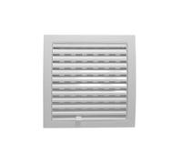 DianKamin Grille d'aération carrée avec flux réglable, 19 x 19 cm