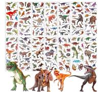 Dianosaure Autocollants UPINS pour enfants, 14 feuilles différentes de plus de 200 autocollants gonflants 3D pour loisirs créatifs, scrapbooking pour enfants, amateurs de dinosaures