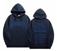 DianShao Stray Kids Dominate Sweat à capuche - Sweat à capuche K-Pop Tour Merch avec ourlet pour les fans, bleu marine, M