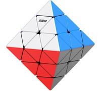 DianSheng FTO Face Turning Octahedron Galaxy Cluster Cube de Vitesse d'octaèdre Magnétique Black Core Version 3D Puzzle Brain Teasers pour Les Amateurs de Cubes