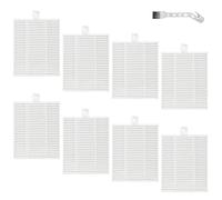 DianSung 8 pièces filtre HEPA Accessoires pour iRobot Roomba 115 Combo/104/105 Vac/105 Combo, pour iRobot Roomba Combo Essential Y0140/Y0112/Y0110/Q0110/Q0120/Q0520/Y01120/Y051020 aspirateurs robots