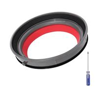 DianSung bague d'étanchéité fixe poubelle à poussière pour Dyson V10 SV12 SV13 SV27 accessoires d'aspirateur,Pièce de rechange bague d'étanchéité + tournevis T8
