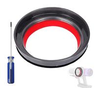 DianSung bague d'étanchéité fixe poubelle à poussière pour Dyson V12 Digital Slim/V12 Detect Slim/SV18/SV20/SV30 accessoires d'aspirateur,Pièce de rechange bague d'étanchéité + tournevis T8