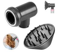 DianSung Diffuseur et adaptateur pour Dyson Airwrap Styler HS01 HS03 HS05, transformez-le en pièces de rechange pour sèche-cheveux, diffuseur pour sèche-cheveux