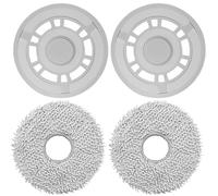 DianSung Lingettes avec support accessoires pour Xiaomi X20+, pour Dreame L10s Pro Gen 2, L10 Ultra, L10S Pro, L10S Ultra, L10 Prime, X20 Pro Robot aspirateur, plaques de rechange