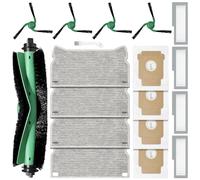 DianSung Pièces Rechange pour iRobot Roomba Mini / Mini Slim Accessoire | 1 brosse principale, 4 serpillières, 4 sacs à poussière, 4 brosses latérales,4 HEPA Filtre, 1 brosse de nettoyage