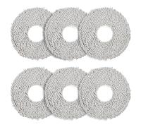 DianSung serpillières Accessoires pour DJI ROMO A/ROMO S/ROMO P Rechange aspirateur Robot,serpillières en Microfibre,Lavable et réutilisable -6Pièces