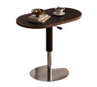 DIANXI Canapé Table Basse Chambre à Coucher Ascenseur Canapé Table d'appoint Rock Board Bois Café Salon Balcon Petit