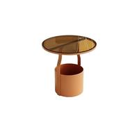 DIANXI Canapé Table Basse Mini canapé, Table d'appoint, Style crème, for Salon, Petit Appartement, Chevet, café créatif, Balcon, décoration(B)