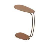 DIANXI Canapé Table Basse Mini Table Basse Créative en Forme De C, Canapé Extrêmement Étroit, Petite D'appoint Métal Haut Gamme