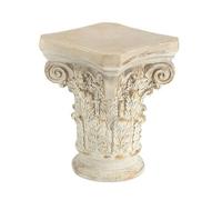 DIANXI Canapé Table Basse Ornements de Jardin sur Pied, Table d'angle Salon, Cour rétro, Balcon, décoration Nordique(S:35.5 * 35.5 * 44.5cm)