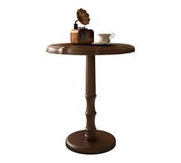 DIANXI Canapé Table Basse Petite Table Basse de Style Vintage français, d'appoint Salon, canapé, Ronde compacte for Balcon d'appartement, d'angle rétro