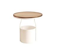DIANXI Canapé Table Basse Table d'appoint Mini canapé Simple, Table d'angle Minimaliste, Ronde créative, de Chevet for Chambre à Coucher, Solution Rangement