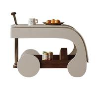 DIANXI Canapé Table Basse Table d'appoint Mobile créative for canapé, Meuble à roulettes, for Salon, décoration d'intérieur