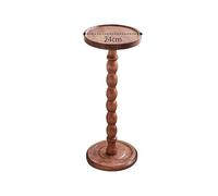DIANXI Canapé Table Basse Table d'appoint Vintage, Table Basse compacte, de Chevet, Support Rangement Mobile, bougeoir, Petite