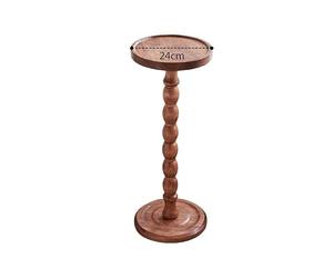 DIANXI Canapé Table Basse Table d'appoint Vintage, Table Basse compacte, de Chevet, Support Rangement Mobile, bougeoir, Petite