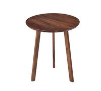DIANXI Canapé Table Basse Table de Chevet à Trois Pieds, Style Nord-américain, Table d'appoint for canapé, Basse Ronde for Ordinateur Salon, légère Luxe
