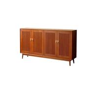 DIANXI Étagère à Chaussures d'entrée Armoire à Chaussures d'Entrée Ménagère en Bois de Cerisier 180 cm, Commode de Rangement Multiniveau pour Entrée Armoire à Chaussures Debout Libre