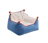 DIANXI Petits Canapés Chambre Simple Dossier Simple Petit Canapé Salon Balcon Loisirs Créatif Pouf Petit Canapé Canapé pour Chambre(B)