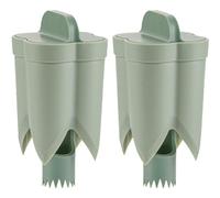 Dianzan Extracteur De Graines De Piment, 2 Pièces, Dissolvant De Noyau De Légumes, Séparateur De Noyau De Cloche De Graine Torsadée, Coupeur De Poivrons, Concombre, Outil De Cuisine