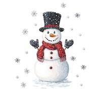 Dianzan Pegatinas De Muñeco De Nieve Para Nevera, Pegatinas Navideñas Para Puerta, Pegatinas Decorativas Para Nevera, Pegatinas Para Navidad, Garaje, Cocina, Nevera.